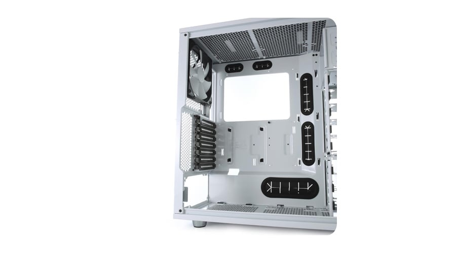 PCパーツ Fractal Design Define R5 Window White Fractal Design Define R5 WHITE Window Define R5 ATX対応